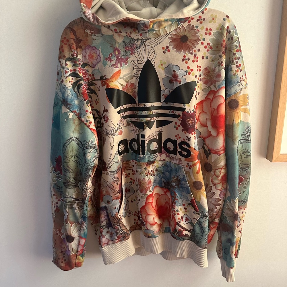 Adidas Floral Hoodie